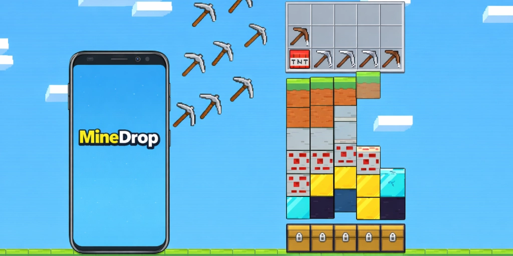 MineDrop App für Smartphone – Mobil spielen unterwegs